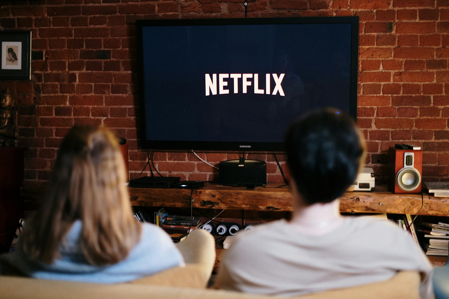 Modern streaming entertainment setup for Netflix satirical article